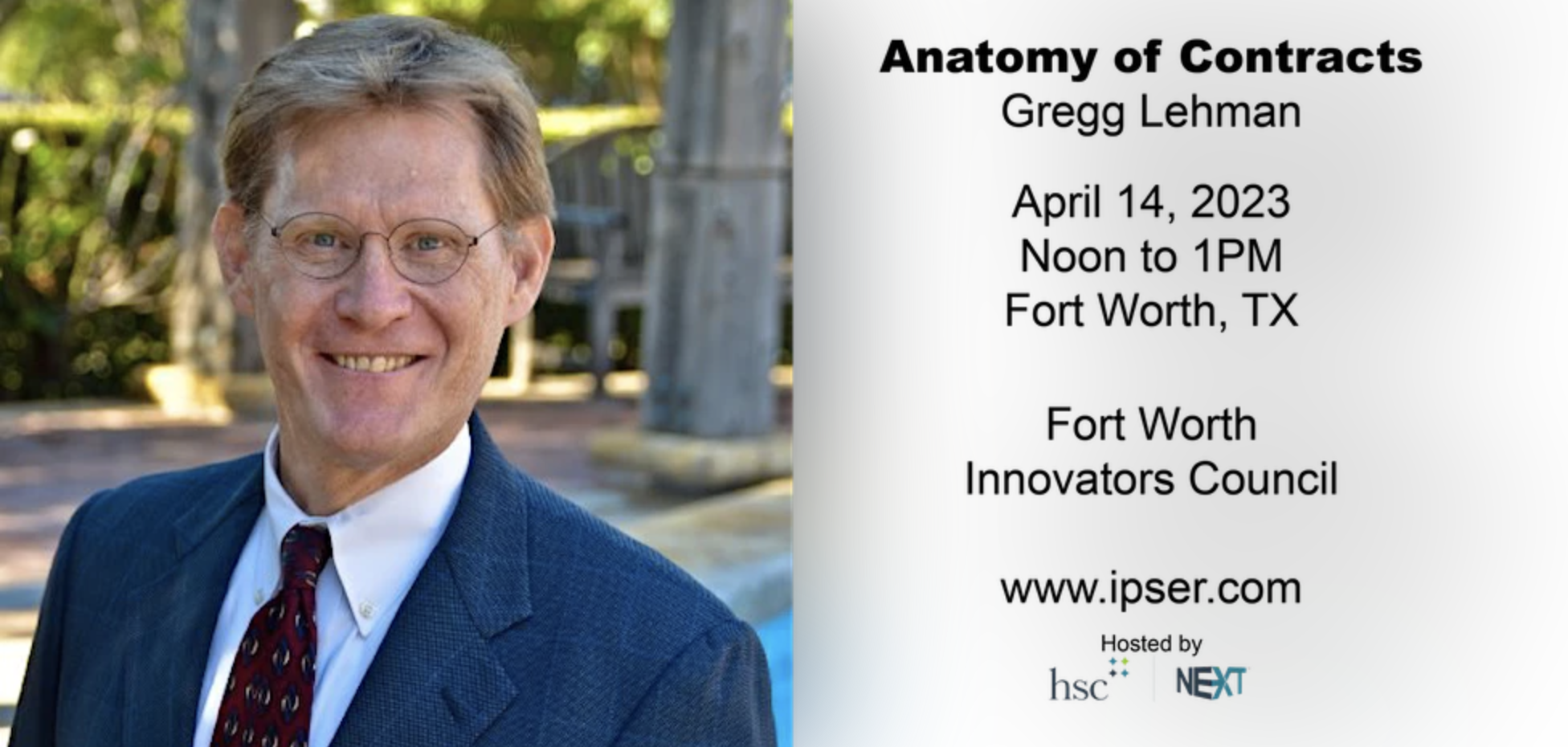 Anatomy of a Contract Gregg Lehman